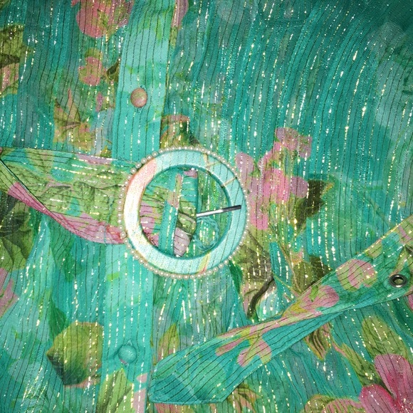 Hemant & Nandita Azra Maxi Dress in Green Floral – NWT – Size XS - Picture 7 of 16